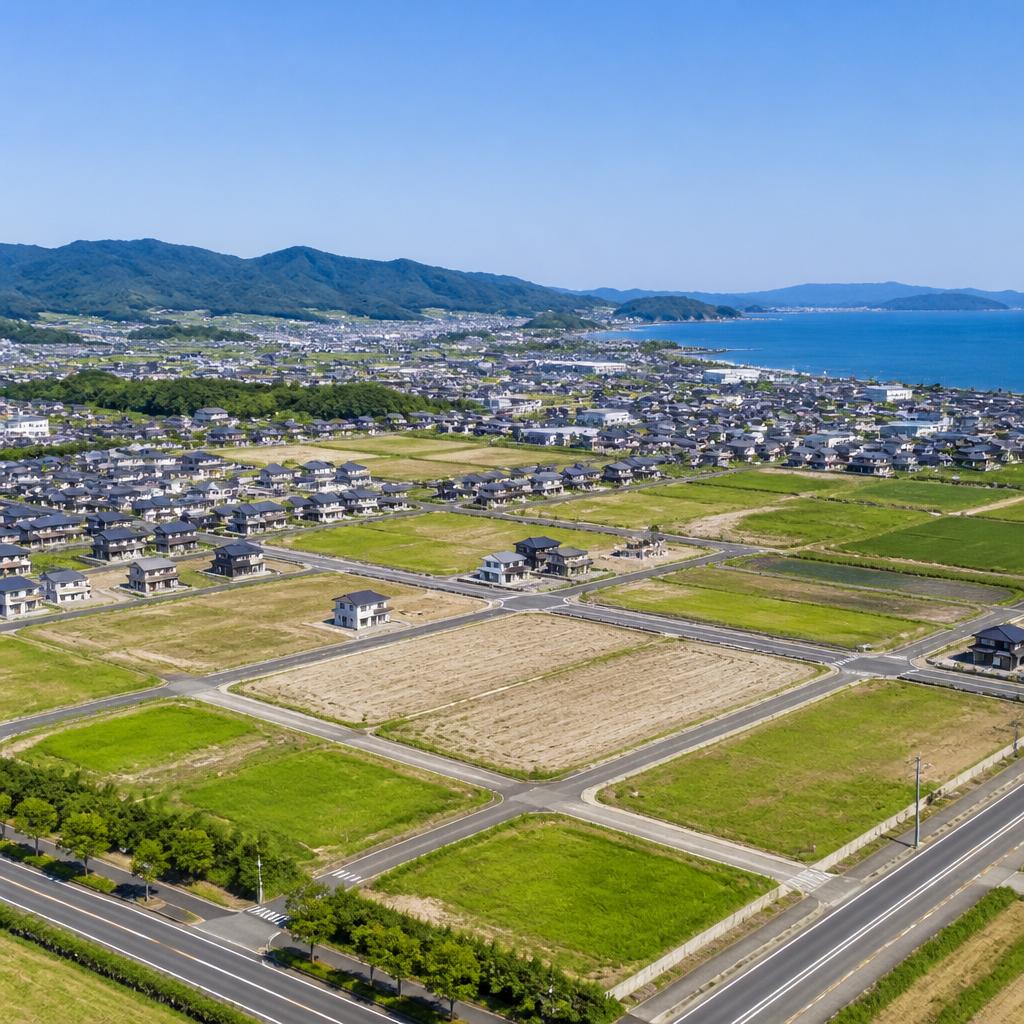 中須賀の土地市場について