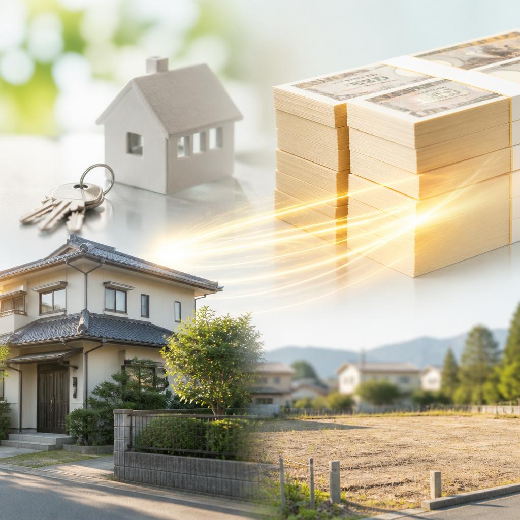 相続不動産の悩み、即金買取でスピード解決！