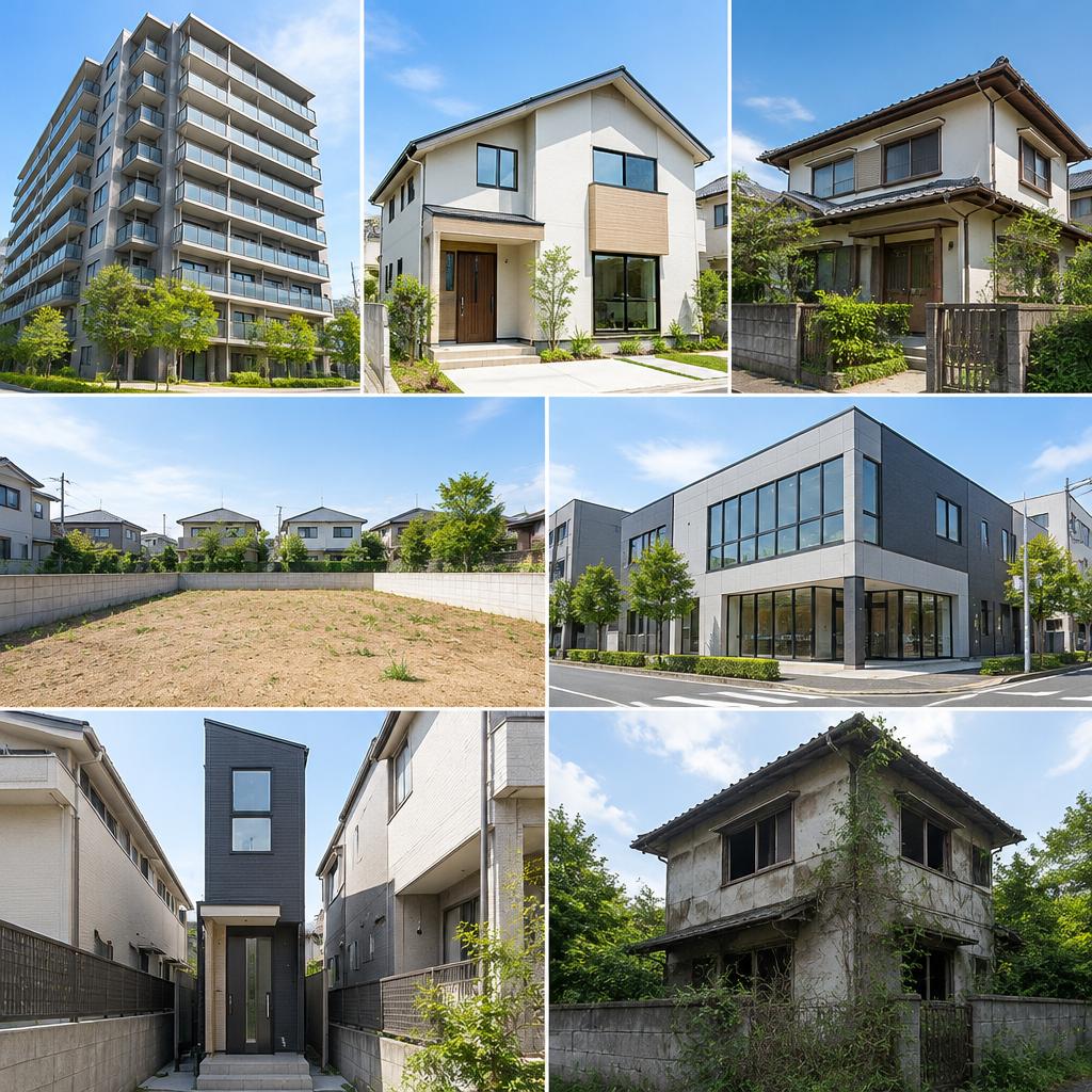 戸建て・土地・マンションも。幅広い不動産の売却に対応
