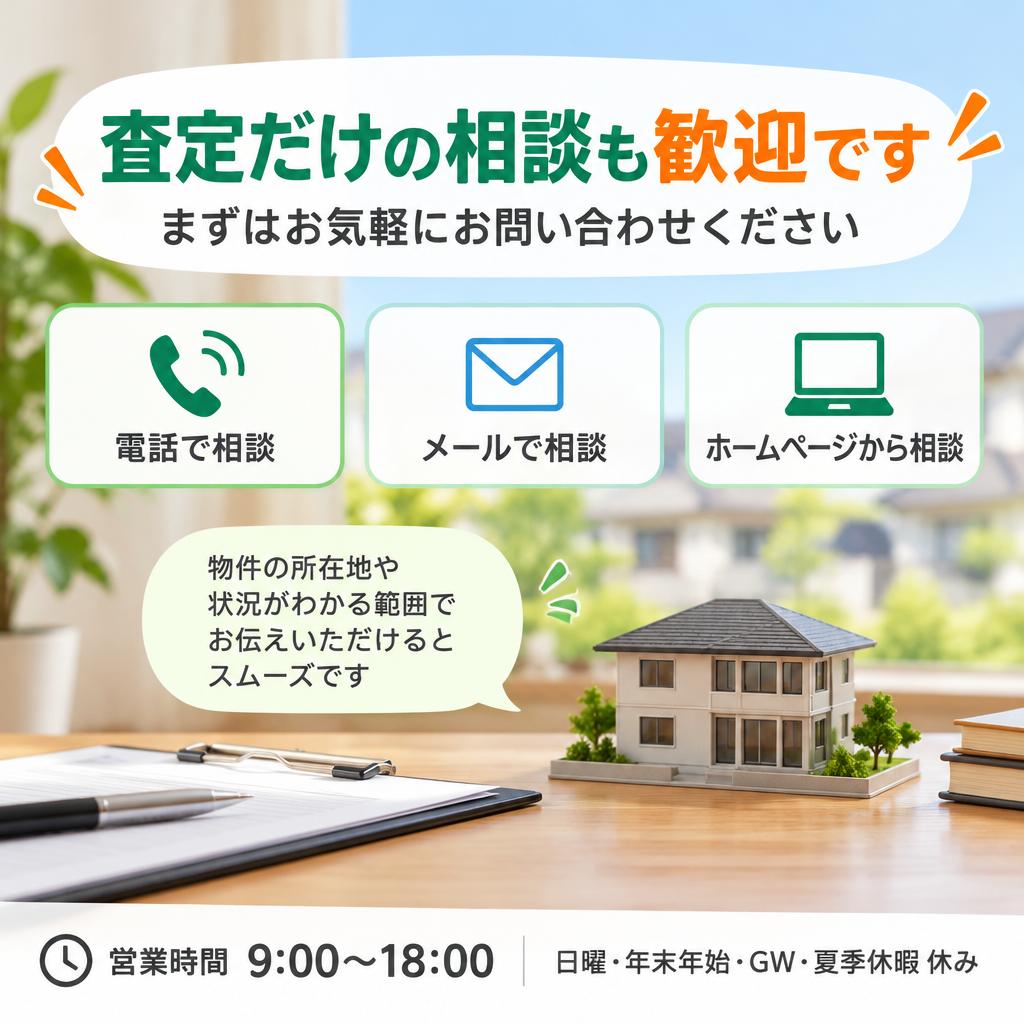 万々のマンション査定、まずは無料相談から始めませんか？