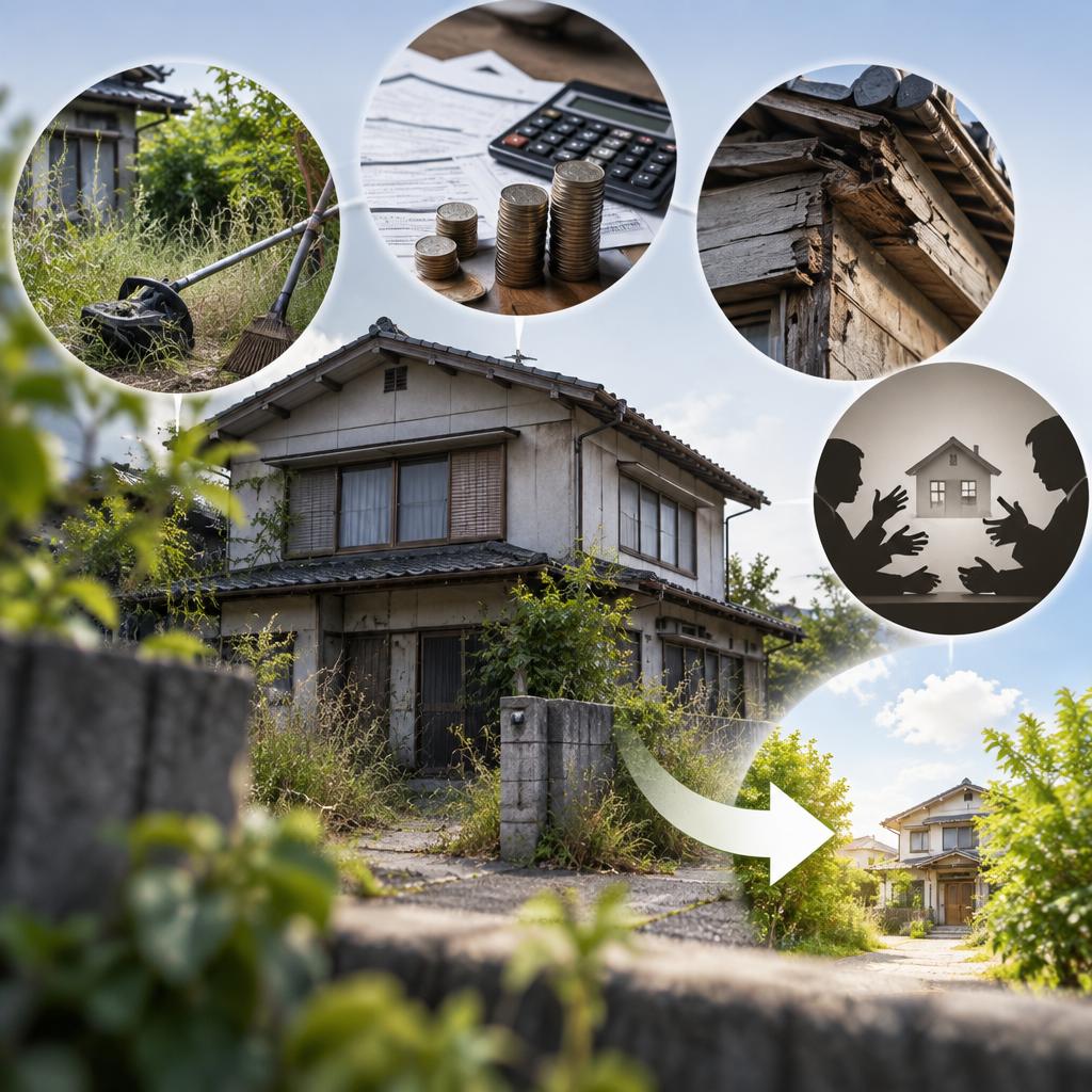 相続した不動産を放置する前に知っておきたいこと